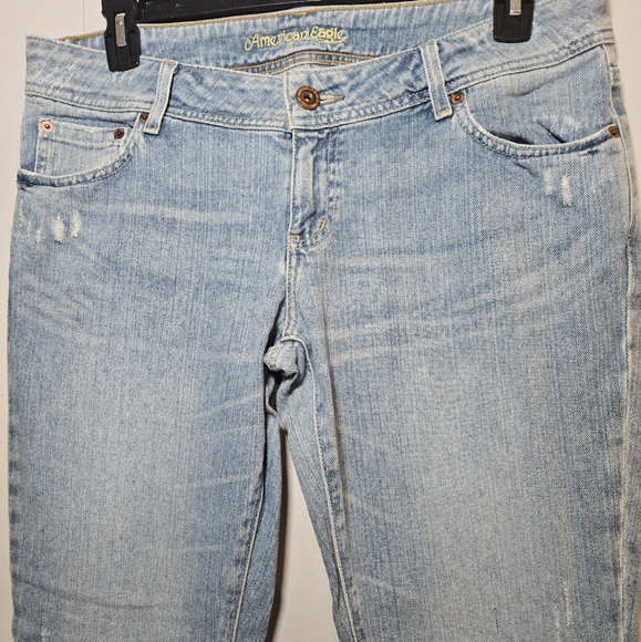 AMERICAN EAGLE Artist Vintage Jeans Cotton Distressed 14 R - Picture 2 of 16